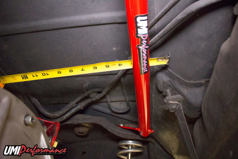UMI Performance 3055-B FITS 78-88 GM G-Body Rear Shock Tower Brace Bolt In