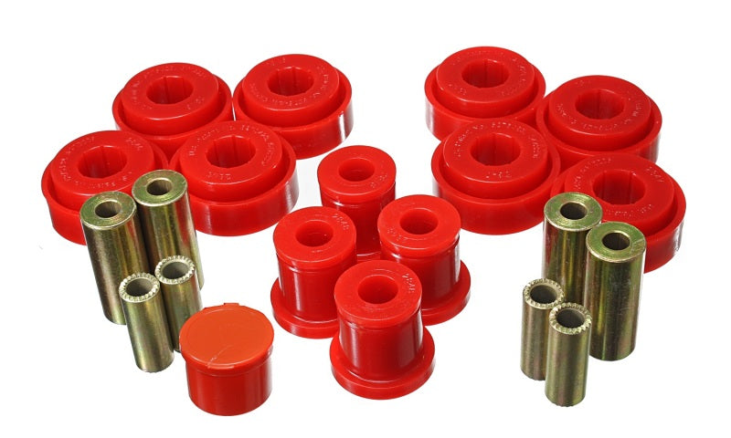 Energy Suspension 5.3140R - Chrysler Red Front End Control Arm Bushing Set