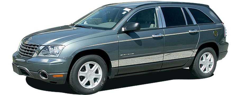 QAA Chrome Bumper Trim For 2004-2006 Chrysler Pacifica - 4-door SUV