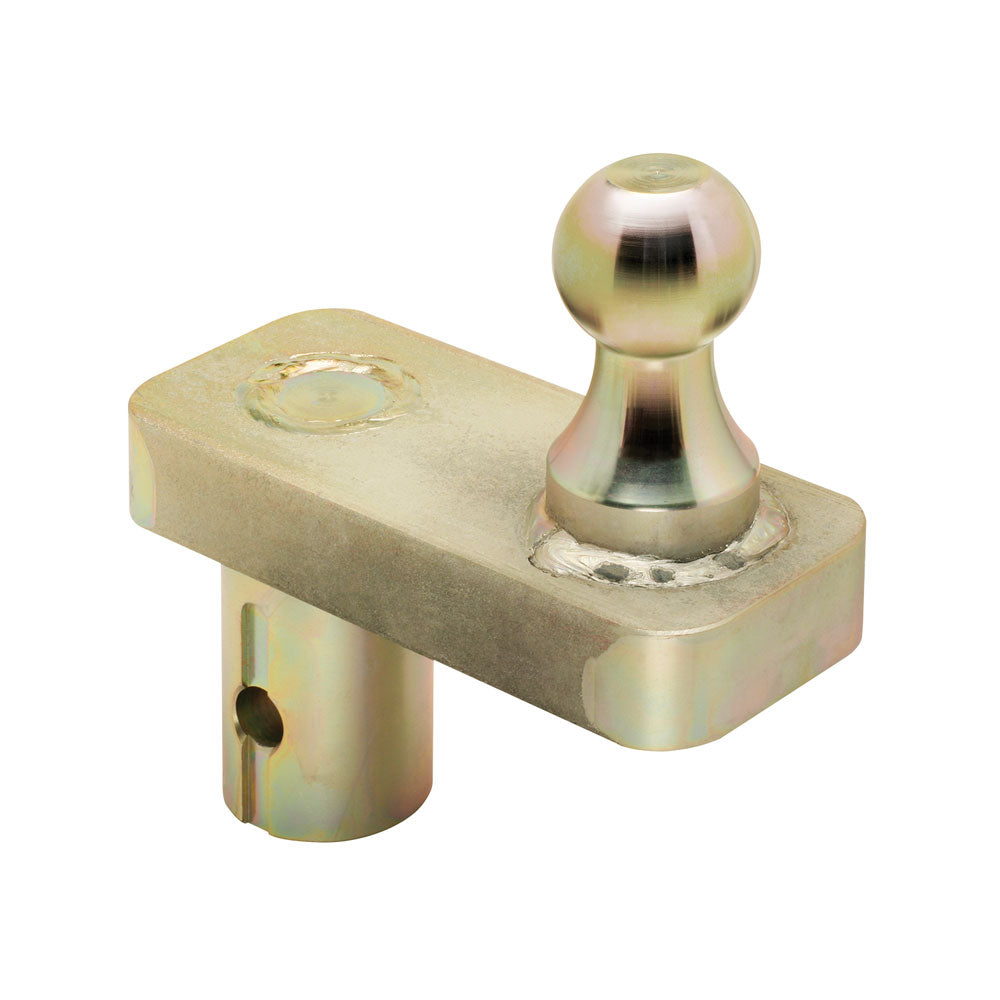 DRAW TITE 19308 Gooseneck Trailer Hitch Ball 2-5/16 Inch High Strength Hitch Ball With 5 Inch Offset Extension