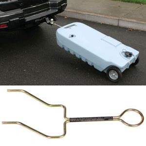 TOTE-N-STOR 25644 Portable Waste Holding Tank Towing Bracket Designed To Use With Tote-N-Stor 15 Gallon/ 25 Gallon/ 32 Gallon Capacity Portable Waste Holding Tank