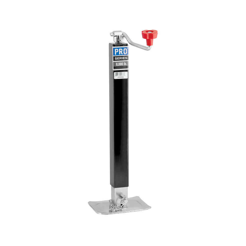 PRO SERIES 1400800383 Trailer Tongue Jack Square Jack Dramatically Improves Side Load Strength