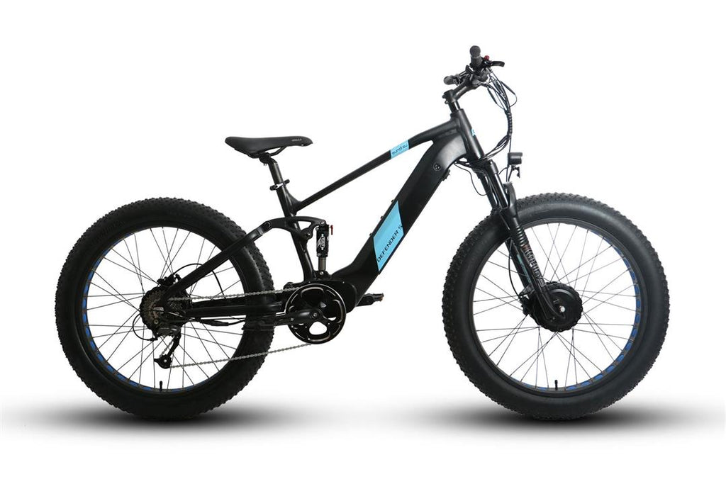 EUNORAU 04-17-01 Bicycle Designed To Defeat All Kinds Of Terrain And Weather Conditions; EXA Rear Suspension Sets The Eunoraue DEFENDER-S Apart From The Rest Of Our Lineup  Making It The Ultimate EBike