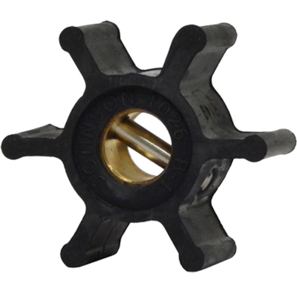 JOHNSON PUMP 09-1026B-1 Water Pump Impeller Impellers Are Manufactured To Strict Tolerances For Optimal Functionality Unique MC97 Rubber Compound In Many Of Our Impellers