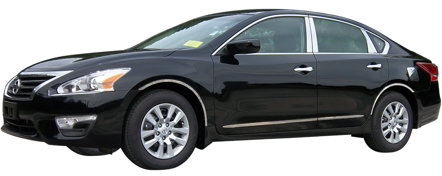 QAA Chrome Bumper Trim For 2013-2015 Nissan Altima - 4-door Sedan