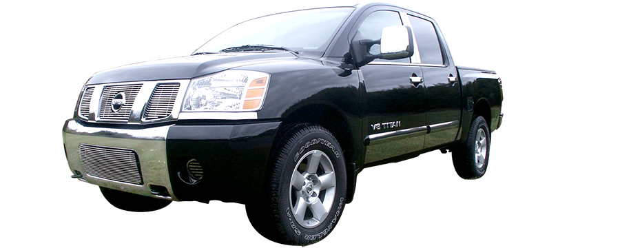 QAA Chrome Bumper Trim For 2004-2015 Nissan Titan - 4-door Pickup Truck