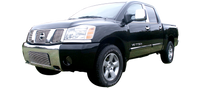 Load image into Gallery viewer, QAA Chrome Bumper Trim For 2004-2015 Nissan Titan - 4-door Pickup Truck