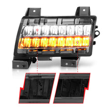 Load image into Gallery viewer, ANZO 511085 FITS 511085 - FITS: 2018-2021 Jeep Wrangler LED Side Markers Chrome Housing Smoke Lens w/ Seq. Signal Sport Bulb