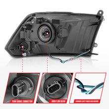 Load image into Gallery viewer, ANZO 111516 FITS 111516 - FITS: 2009-2018 Dodge Ram 1500/ 2500/ 3500 Crystal Headlights w/ Light Bar Chrome Housing