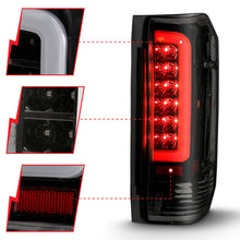 Load image into Gallery viewer, ANZO 311351 FITS 311351 FITS: 1987-1996 Ford F-150 LED Taillights Black Housing Smoke Lens (Pair)