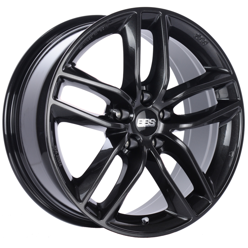 BBS SX0101CB BBS SX 18x8 5x112 ET35 Crystal Black Wheel -82mm PFS/Clip Required - free shipping - Fastmodz