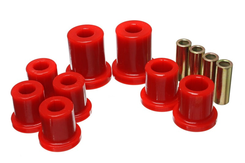 Energy Suspension 8.3128R FITS 8.3128R - 03-09 Lexus GX470 / 03-09 Toyota 4Runner 2WD/4WD Red Front Control Arm Bushing Set