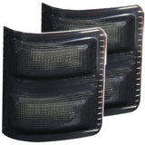 ANZO 861103 FITS 861103 FITS: LED Mirror Lights 2008-2015 Ford F-250 LED Mirror Lights Smoke w/ Amber LED