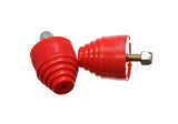Energy Suspension 9.9101R FITS 9.9101R - All Purpose Red Bump Stop Set 2 1/8 inch Tall / 2 inch dia. (2 per set)