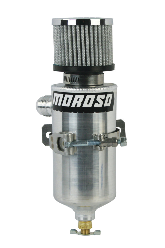 Moroso 85465 FITS 85465 - Breather Tank/Catch Can -12An Male FittingAluminum
