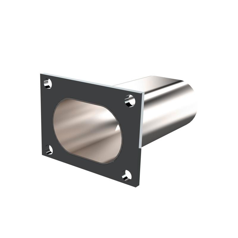 QTP QTEC66 - Bolt-On QTEC Dual Low Profile Oval Electric Cutout Valves Pair