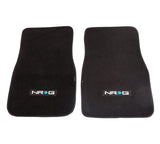 NRG FMR-800 - Floor MatsUniversal ( Logo)2pc.