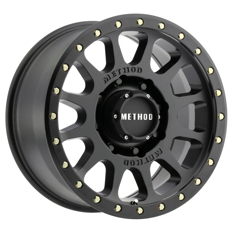 Method Wheels MR30589087518H FITS MR30589087518H - Method MR305 NV HD 18x9 +18mm Offset 8x170 130.81mm CB Matte Black Wheel