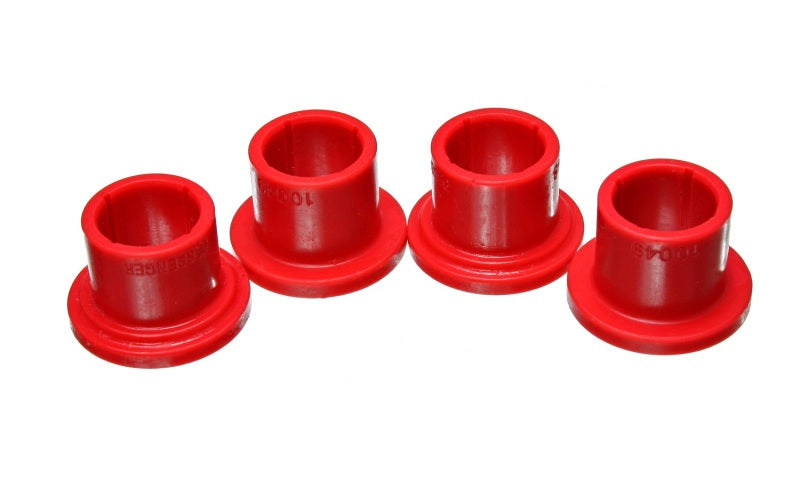 Energy Suspension 5.10104R FITS 00-04 Dodge Dakota 4WD / 00-03 Durango 4WD Red Front Rack and Pinion Bushing Set