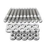 BLOX Racing BXFL-00308-8 - SUS303 Stainless Steel Intake Manifold Stud Kit M8 x 1.25mm 55mm in Length8-piece