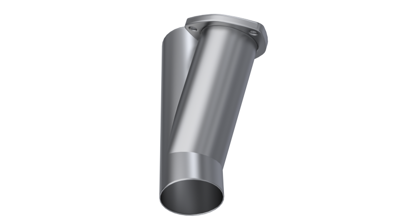 QTP 10300 - 3in Weld-On QTEC Exhaust Cutout Y-Pipe
