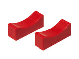 Prothane 19-1412 - Universal Jack/Stand Pads (Fits 1.125 x 4.0 Heads)Red