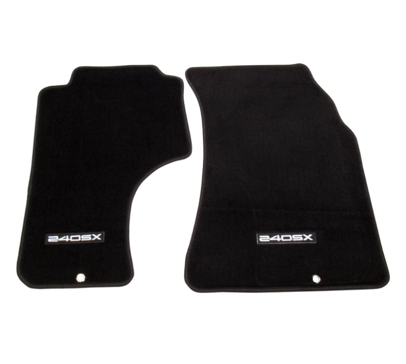NRG FMR-240 - Floor Mats 89-98 Nissan 240SX (240SX Logo) 2pc.