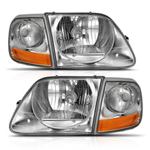 Load image into Gallery viewer, ANZO 111438 FITS 111438 FITS: 1997-2003 Ford F-150 Crystal Headlight G2 Clear With Parking Light