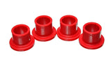 Energy Suspension 5.10104R FITS 00-04 Dodge Dakota 4WD / 00-03 Durango 4WD Red Front Rack and Pinion Bushing Set