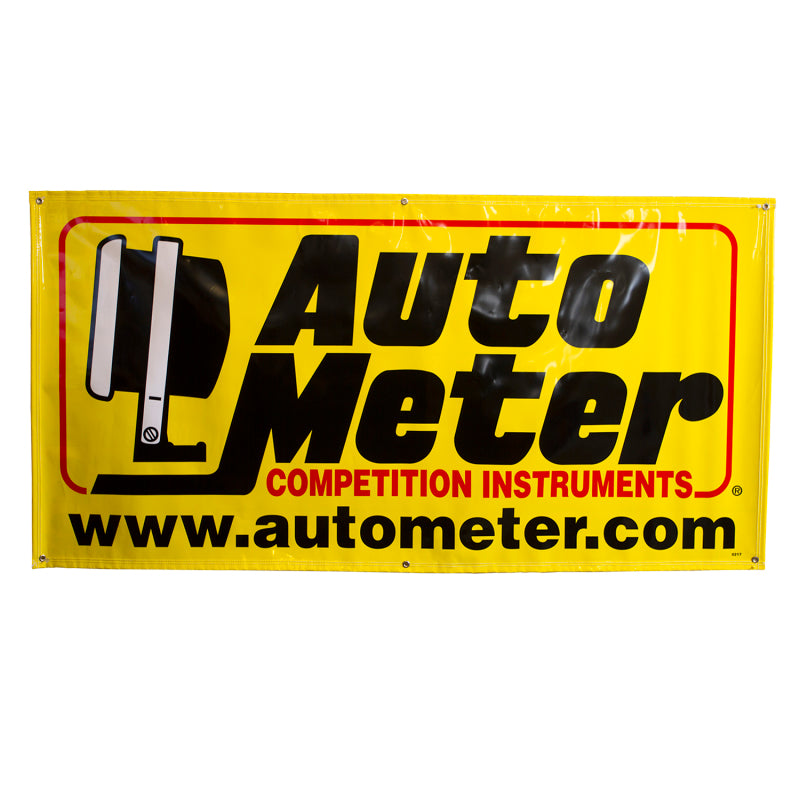 AutoMeter 0217 - Autometer 6ft x 3ft Race Banner 217