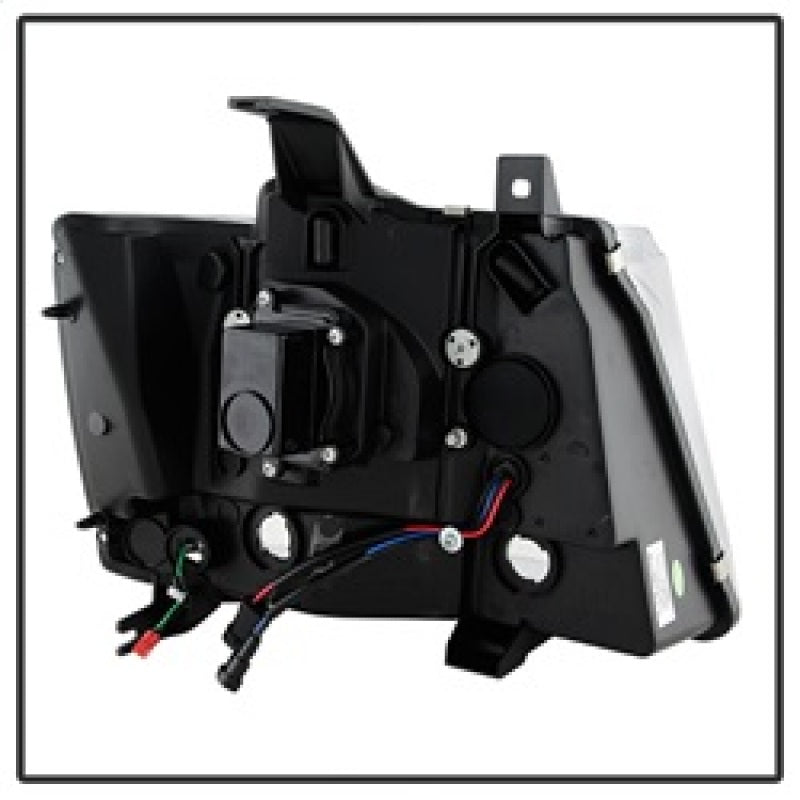 SPYDER 5082565 FITS 5082565 - Spyder 07-14 Chevy Suburban/1500/2500/Tahoe V2 Projector Headlights Blk PRO-YD-CSUB07V2-DRL-BK