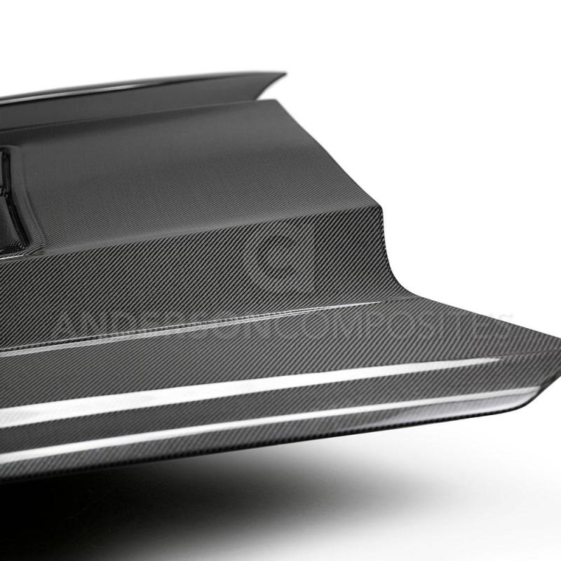 Anderson Composites AC-HD19CHCAM-T2-DS FITS 16-19 Chevrolet Camaro Double Sided Carbon Fiber Type-T2 Style Hood