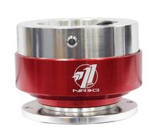 Load image into Gallery viewer, NRG SRK-100RD - Quick ReleaseSilver Body/ Red Chrome Ring