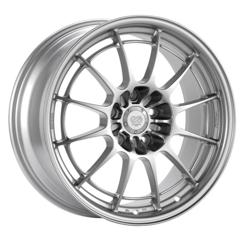 Enkei 3658851238SP - NT03+M 18x8.5 5x120 38mm Offset 72.6mm Bore Silver Wheel *Special Order*