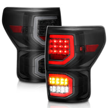 Load image into Gallery viewer, ANZO 311337 FITS: 2007-2013 Toyota Tundra LED Taillights Plank Style Black w/Smoke Lens