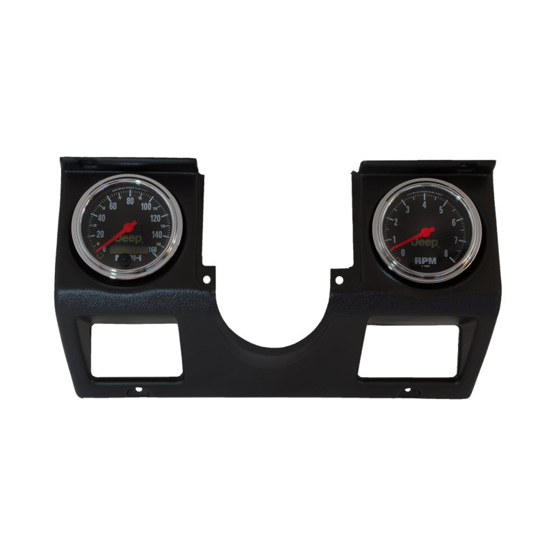 AutoMeter 7040 - Autometer 87-96 Jeep Wrangler YJ 7pc Direct-Fit Dash Gauge Kit
