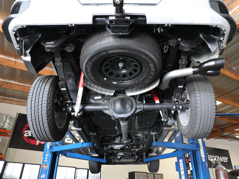 aFe 49-34129-B FITS Rebel XD Series 3in 304SS DPF-Back 20-21 GM Trucks L6-3.0L (td) LM2 - Dual Black Tip