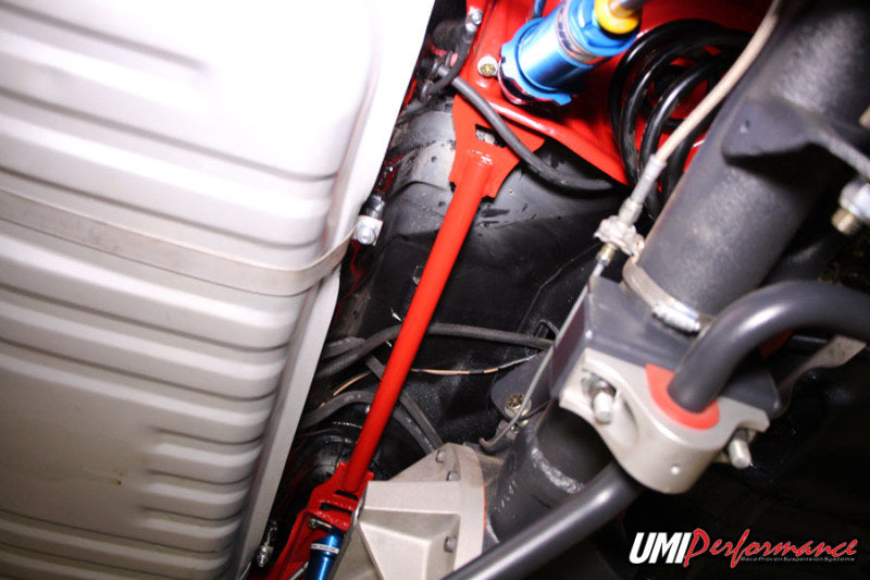 UMI Performance 4058-B FITS 68-72 GM A-Body Rear Shock Tower Brace Bolt In