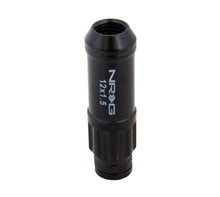 Load image into Gallery viewer, NRG LN-LS700BK-21 - 700 Series M12 X 1.5 Steel Lug Nut w/Dust Cap Cover Set 21 Pc w/Locks & Lock Socket Black