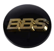 Load image into Gallery viewer, BBS 56.24.119 - Center Cap 70.6mm Black/Gold (4-tab) (56.24.120)