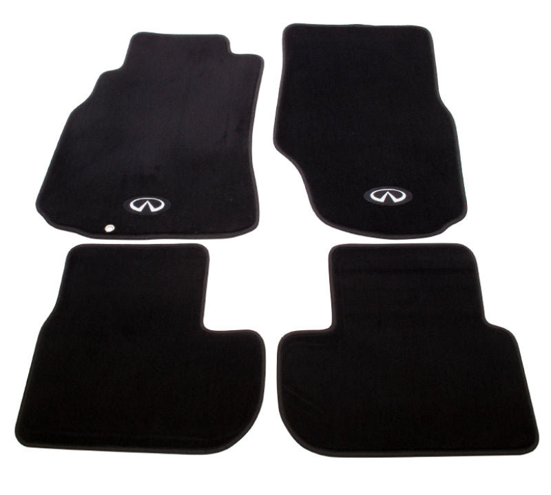 NRG FMR-600 - Floor Mats 03-06 G35 (Infiniti Emblem Logo) 4pc.