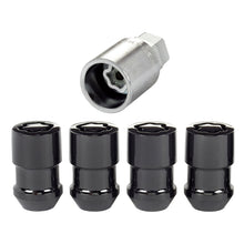 Load image into Gallery viewer, McGard 24038 - Wheel Lock Nut Set 4pk. (Cone Seat) 1/2-20 / 3/4 &amp; 13/16 Dual Hex / 1.46in. Length Black