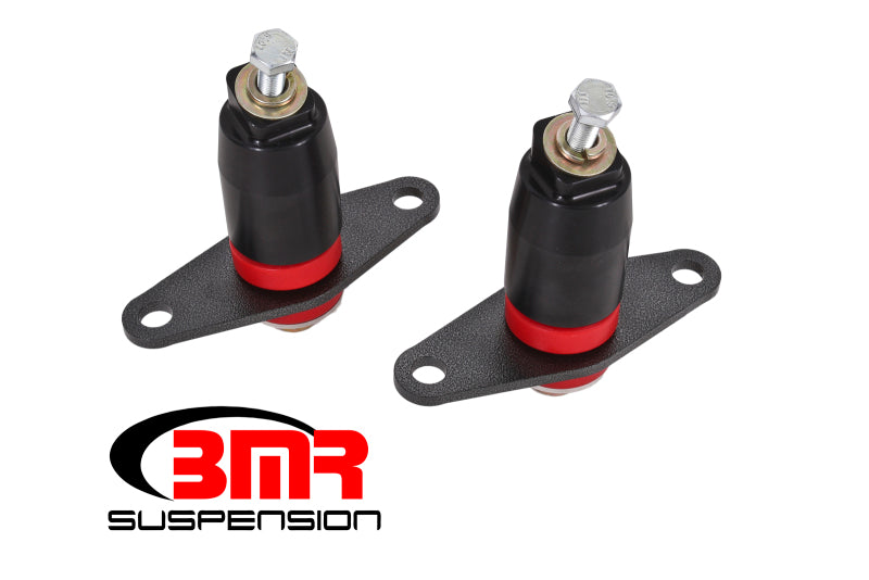 BMR Suspension MM009 - BMR 16-17 6th Gen Camaro Motor Mount Kit (Polyurethane)Black Anodized