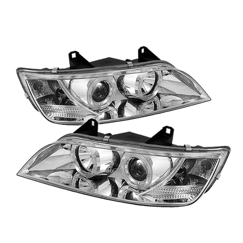 SPYDER 5009098 - Spyder BMW Z3 96-02 Projector Headlights LED Halo Chrome High H1 Low H1 PRO-YD-BMWZ396-HL-C