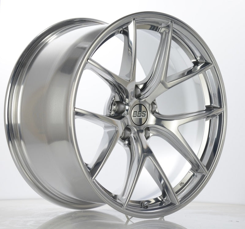 BBS CI2203CP - CI-R 19x9 5x120 ET44 Ceramic Polished Rim Protector Wheel -82mm PFS/Clip Required