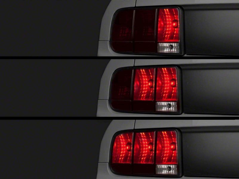 Raxiom 11044 - FITS: 05-09 Ford Mustang Sequential Tail Light Kit (Plug-and-Play)