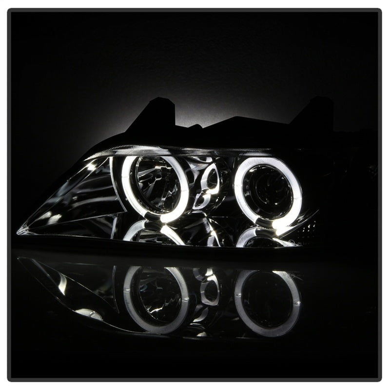 SPYDER 5009098 - Spyder BMW Z3 96-02 Projector Headlights LED Halo Chrome High H1 Low H1 PRO-YD-BMWZ396-HL-C