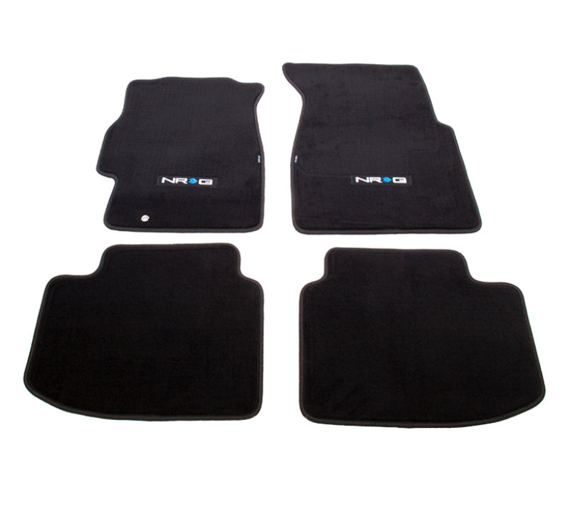 NRG FMR-130NRG - FMR-130FMR-130 Floor Mats 96-00 Honda Civic 2DR &3DR ( Logo) 4pc. FMR-130