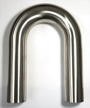 Load image into Gallery viewer, Stainless Bros 2.50in Diameter 1.5D / 3.75in CLR 180 Degree Bend 6in Leg / 6in Leg Mandrel Bend