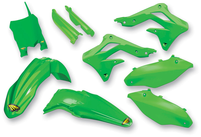 Cycra 13-16 Kawasaki KX250F Powerflow Body Kit OEM Green